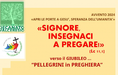 Proposte di Avvento – “Signore insegnaci a pregare”